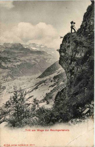 Tritt am Wege zur Baumgartenalp