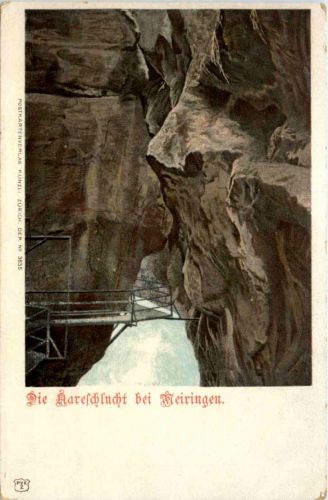 Schlucht bei Meiringen