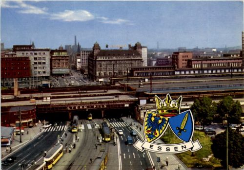 Essen - An der Freiheit - Strassenbahn