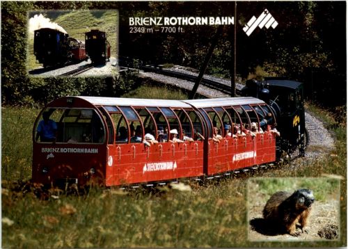 Brienz Rothorn Bahn - Eisenbahn