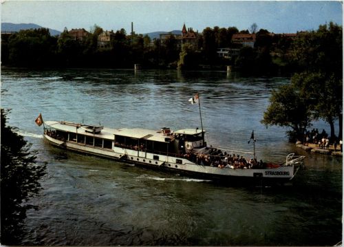 MS Strasbourg bei Rheinfelden