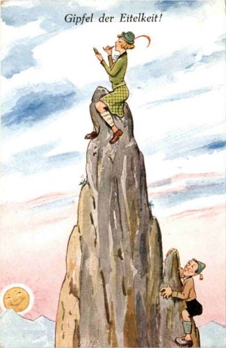 Gipfel der Eitelkeit