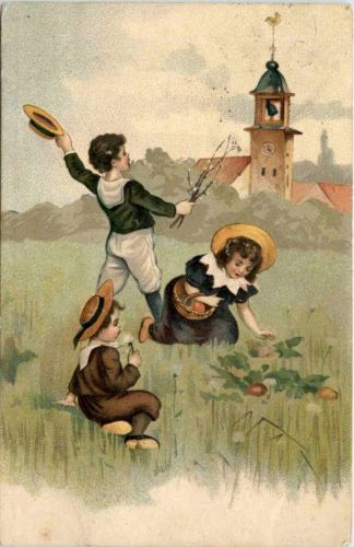 Kinder - Prägekarte