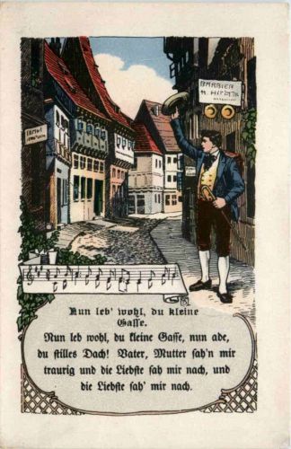 Liederkarte - Nun leb wohl