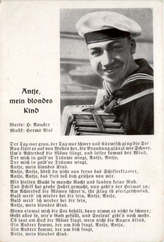 Liederkarte - Antje