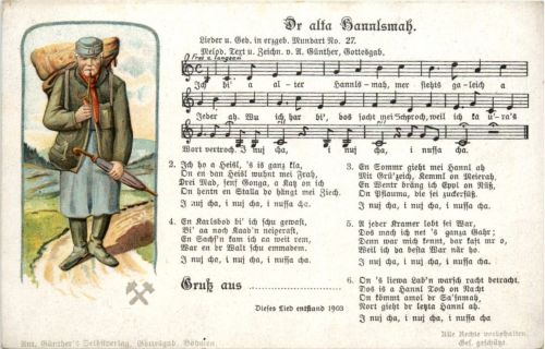 Liederkarte
