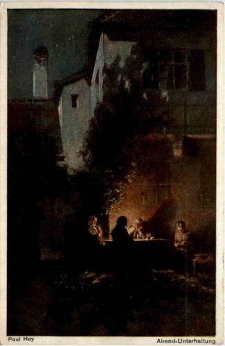 Künstlerkarte Paul Hey