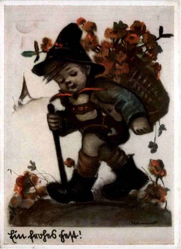 Künstlerkarte Hummel