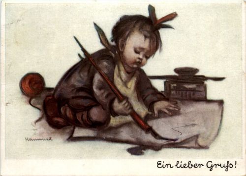 Künstlerkarte Hummel