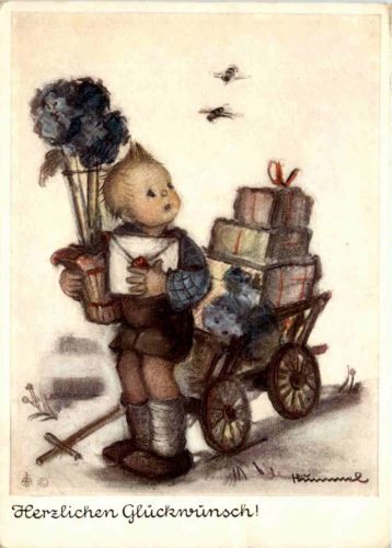 Künstlerkarte Hummel