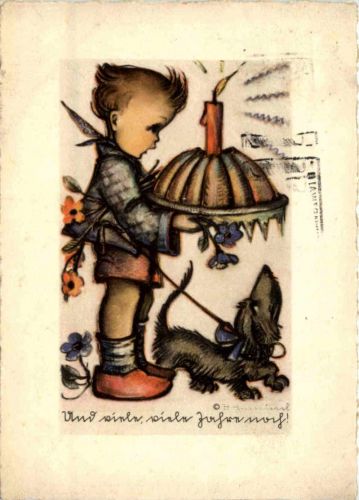 Künstlerkarte Hummel