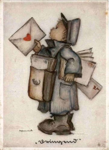 Künstlerkarte Hummel