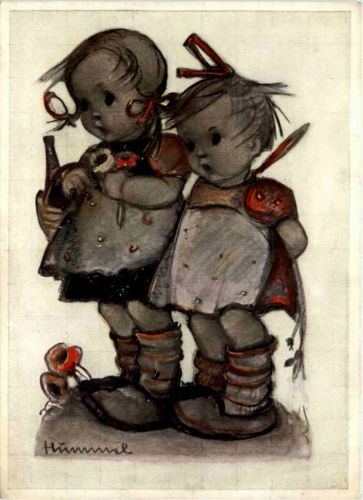 Künstlerkarte Hummel