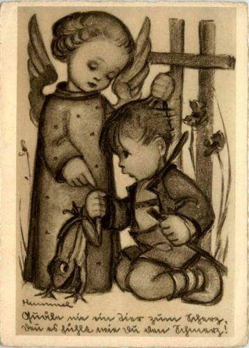 Künstlerkarte Hummel