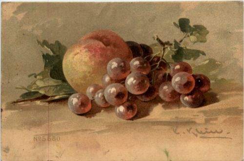 Künstlerkarte C. Klein