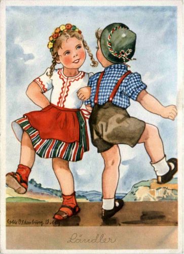 Künstlerkarte - Lotte Oldenburg