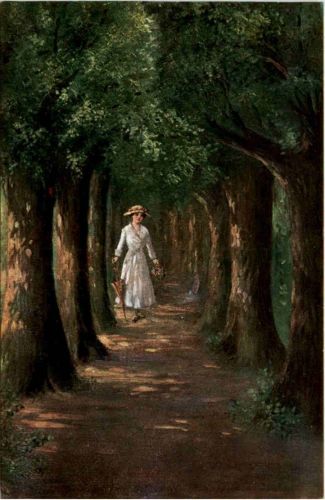 W. Holm - Morgen im Walde