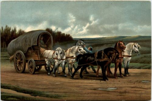A Waggon and Team of Horses