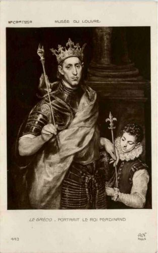 Le Greco - Portrait le Roi Ferdinand
