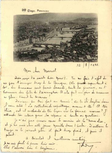 Liege - Carte Lettre