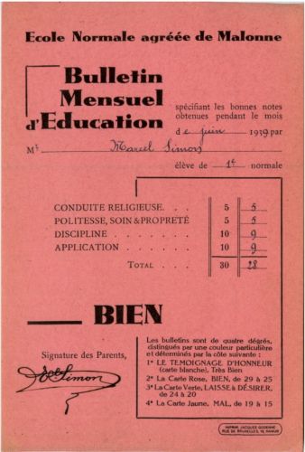 Ecole Normale agree de Malonne