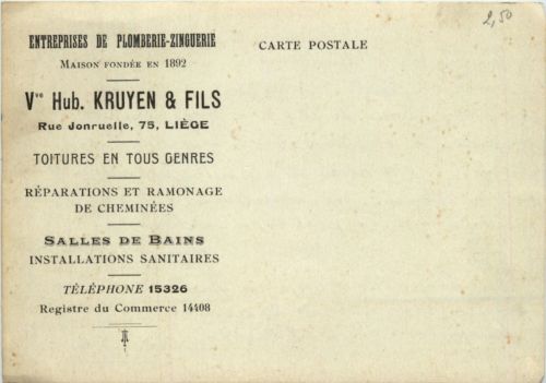 Liege - V. Hub. Kruyen & Fils