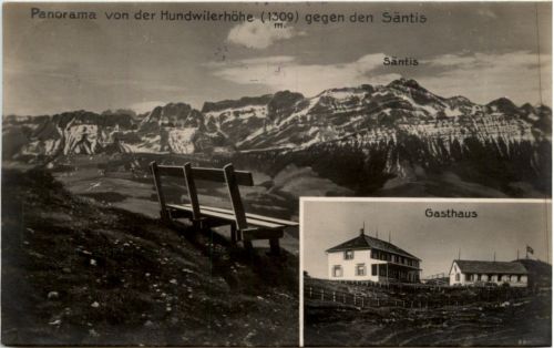 Hundwilerhöhe mit gasthaus