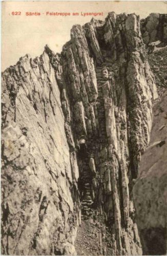 Säntis - Felstreppe