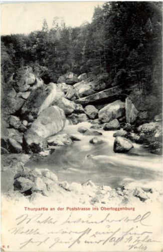 Partie Poststrasse Toggenburg