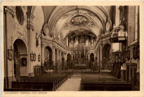 Fischingen - Inneres der Kirche