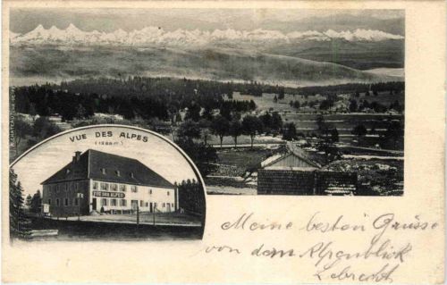 Vue des Alpes - pres Hts Geneveys