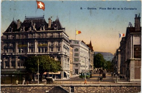 Geneve - Place Bel Air