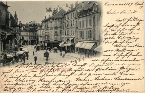 Lausanne - Place Saint Francois
