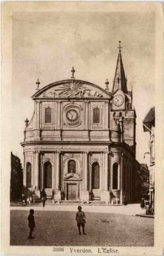 yverdon - L eglise