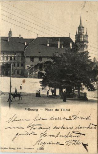 Fribourg - Place du Tilleul