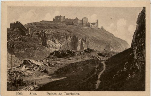 Sion - Ruines de Tourbillon