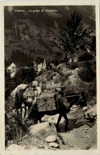 Vissoie - La poste de Chandolin