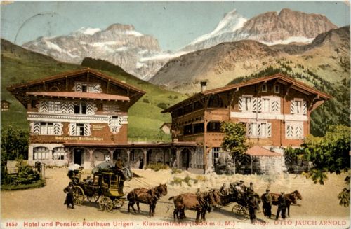 Posthaus Urigen - Postkutsche