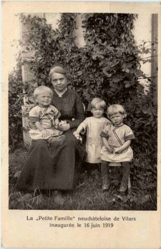 L Petite Familie neuchateloise de Vilars 1919