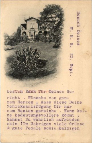 Zürich - Villa Bleuler