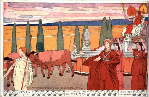 Vevey - Fete des Vignerons 1905