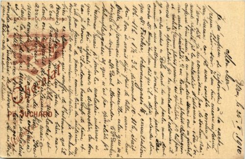 Exposition Paris 1900 - Suchard