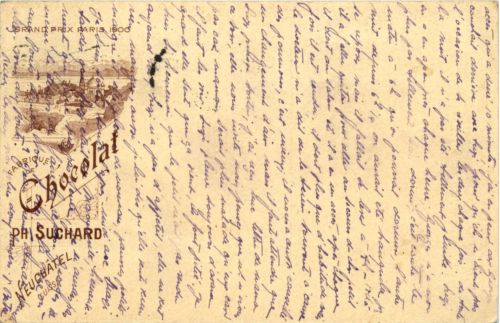 Exposition Paris 1900 - Suchard