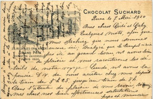 Paris - Exposition 1900 - Suchard