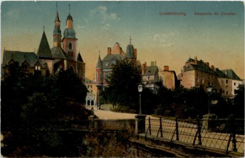 Luxembourg - Descente de Clausen