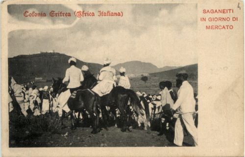 Eritrea - Saganeiti in Giorno di Mercato