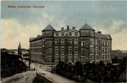 Halmstad - Wästra Folkskolan