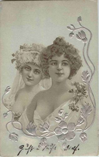 Frauen - Prägekarte