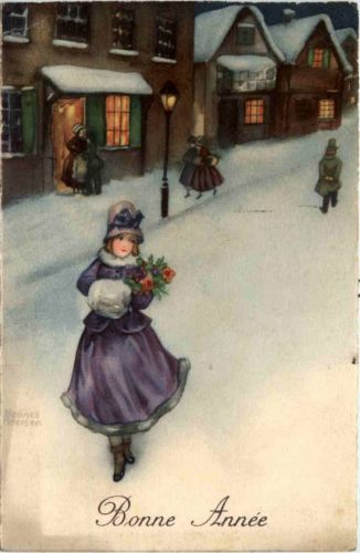 Neujahr - Woman