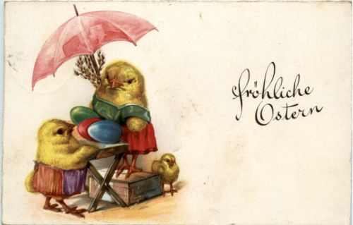 Ostern - Kücken